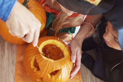 Pumpkin decoration for Kids, New York